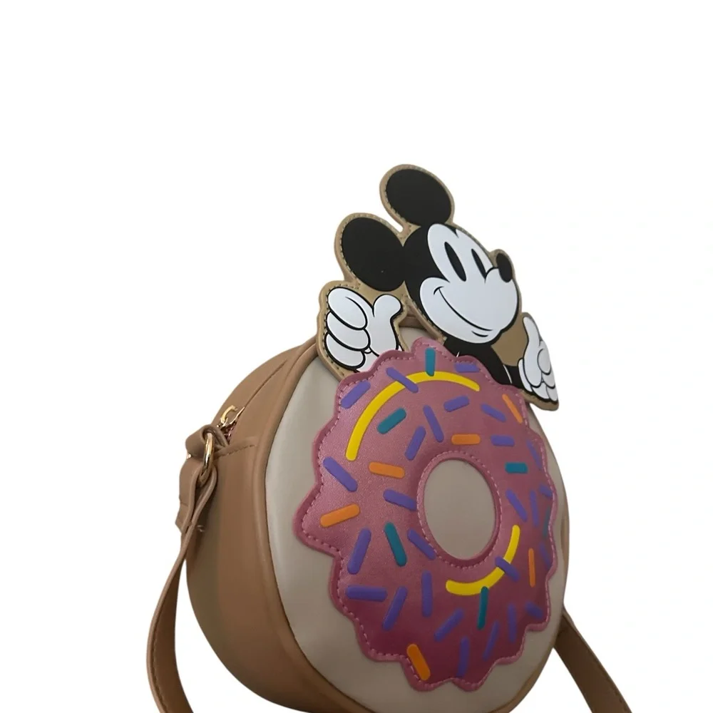 Disney Mickey Mouse Donut‎ Crossbody by Bioform NEW